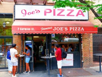 La mejor pizza de Nueva York - Joe's Pizza