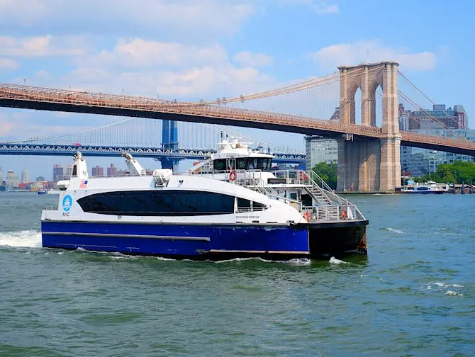 NYC Ferry en Nueva York