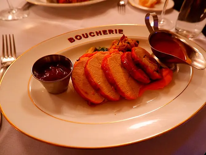 Restaurantes y bares románticos en Nueva York - La Grande Boucherie Comida