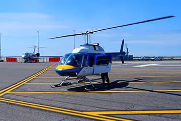 Traslado en helicóptero